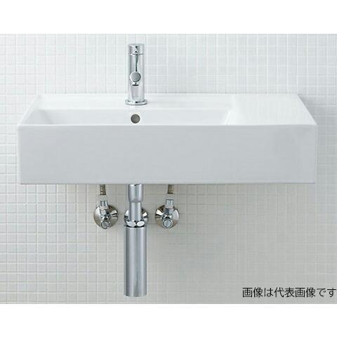 INAX/LIXIL サティス洗面器【YL-A557LTC(C)】壁付式 単水栓 壁給水 壁排水(Pトラップ)〔HC〕