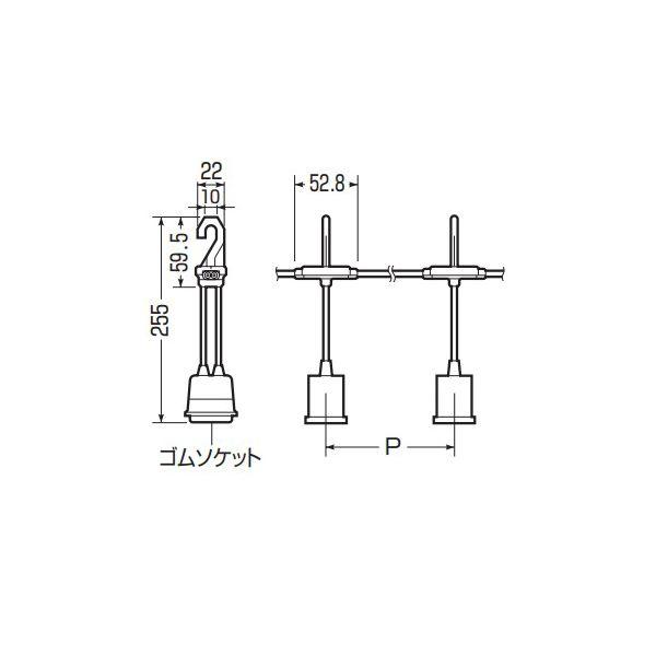 未来工業 【LBS-16R】連結防水ソケット ゴムソケット ソケット個数16個｜clover8888｜02