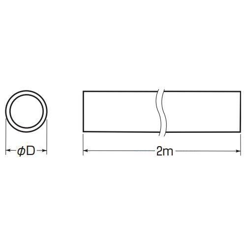 未来工業 △未来工業 【VE-16MS2(12本入)】マットシルバー 硬質