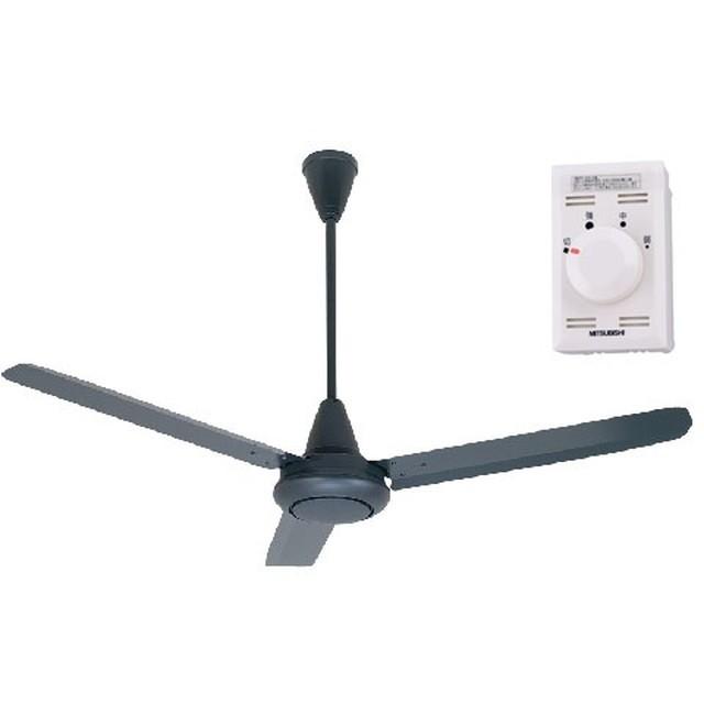 ###三菱 換気扇【C140-YB-BK】ブラック 天井扇(旧品番 C140-WB-BK)〔EA〕