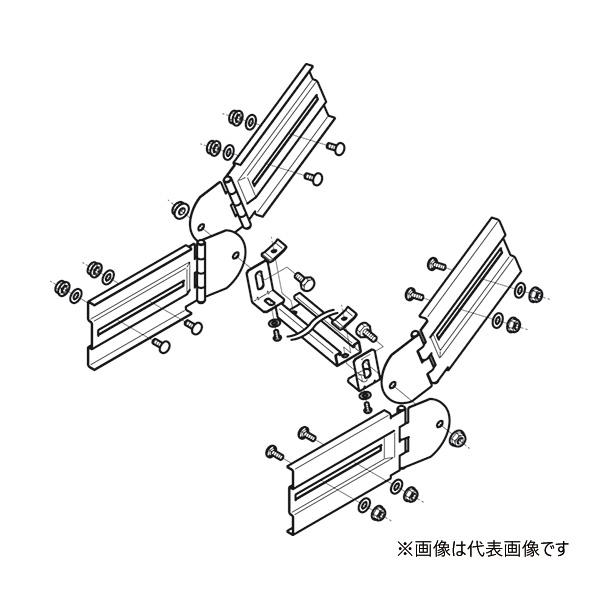 Яネグロス電工 【QRB3 2個組】子桁付上下左右自在継金具 標準塗装 適合ラック幅200〜1000 QRタイプ : 家電と住設のイー ...