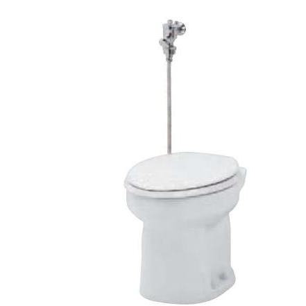 ●ネポン 簡易水洗便器【ATW-709B】ホワイト プリティーナ レギュラーサイズ 便座無 フラッシュバルブ 700シリーズ オートフラッパー方式〔GD〕