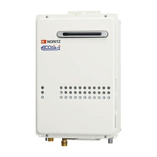 都市ガス(12A/13A)◆15時迄出荷OK！♪ノーリツ　ガス給湯器【GQ-C1634WS】給湯専用オートストップ　給湯専用　ecoジョーズ　16号　屋外壁掛型（PS標準設置型）の画像