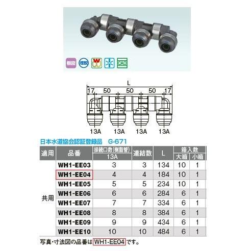 オンダ製作所【WH1-EE04】EE型 回転ヘッダー IN13A×OUT13A 共用 接続