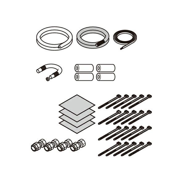 ヒートポンプユニット配管材セット AD-HEPGPA010 ヒートポンプユニット配管材セット AD-HEPGPA010