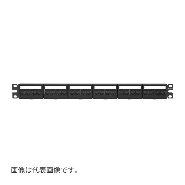 PANDUIT パッチパネルキット CPPKL6ATG24WBL×１ケ Яパンドウィット 【CPPKL6ATG24WBL】Cat6A モジュラーパッチパネル