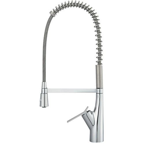 &pi;≧三栄水栓/SANEI 水栓金具【K8731JV-13】シングルワンホールスプレー混合栓〔FA〕