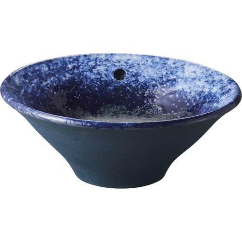 SANEI(サンエイ) 信楽焼 手洗器 利楽 碧空 HW1023-016 手洗器 | 商品のご