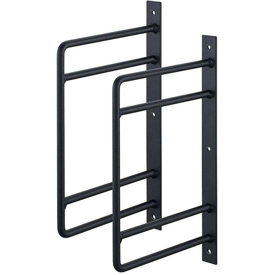 π三栄水栓/SANEI【W21070-22-D】アイアンブラケット(二段)〔FA