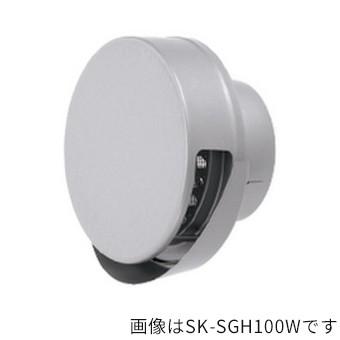 ####u.神栄ホームクリエイト換気口部品 フラット型フード付ガラリ(水切付) ステンレス網付 ステンレス シルバー