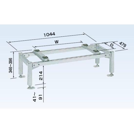 ▲オーケー器材 スカイキーパー PAキーパー【K-KHS103G】平置台 (旧品番K-KHS103E）〔GA〕