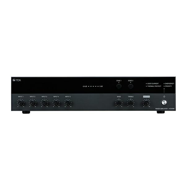 ●Яティーオーエー/TOA 音響機器【A-3506D】PAアンプ 60W 2局