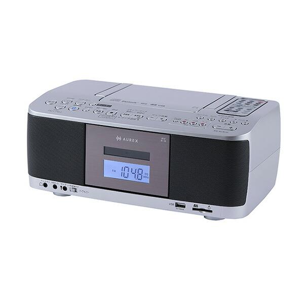 TOSHIBA（東芝） ω東芝 オーディオ【AX-KCR70(S)】シルバー SD/USB/CD