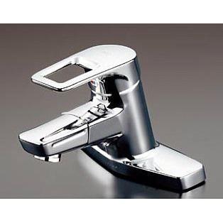 TOTO 水栓金具【TLHG30DQERZ】シングルレバー混合栓 台付き(2穴) 吐水口回転タイプ 寒冷地仕様 エコシングル 受注約2週〔HG〕