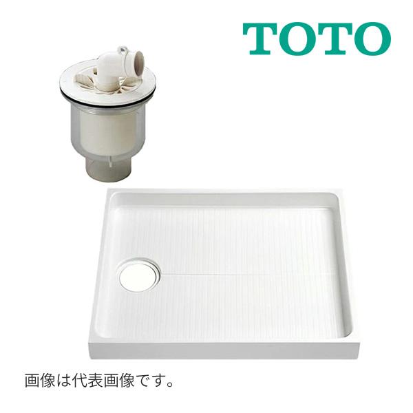 TOTO 洗濯機パン セット品番【PWSP90G2W】(PWP900N2W+PJ002) 洗濯機パン一般品 サイズ900 (旧品番PWSP90GW)〔HG〕