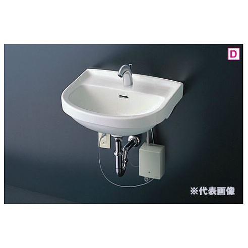 平付壁掛洗面器(壁給水・壁排水) 水石けん入れ付 ハンドル水栓 平付壁掛洗面器(壁給水・壁排水) 水石けん入れ付 ハンドル水栓