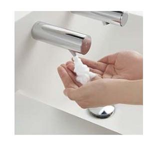 Toto Tlk06s04j 自動水石けん供給栓 オートソープディスペンサー 1l 1連 Toto18k 241 Q 家電と住設のイークローバー 通販 Yahoo ショッピング