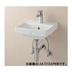 TOTO - ●仕掛ける品番【LSA721CAPNW】ベッセル式洗面器仕掛ける一揃い シングル組みあわせる水栓 壱うしろ押し式 (髪の毛捕手付) 壁水 壁水抜き〔GE〕 住宅設備-DIY、工具-洗面ボウル