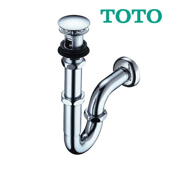 新版 Toto Tldp2105j 洗面器用排水金具 32mm Pトラップ ワンプッシュなし 盗難防止目皿カバー付き Aynaelda Com