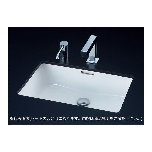 TOTO ○TOTO セット品番【L505+TLE25SS1A】カウンター式洗面器