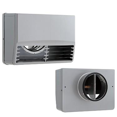 ユニックス 換気口【SBCG125ADSP】角型カバー 横ガラリ 防火ダンパー 72℃型式〔HF〕 | 