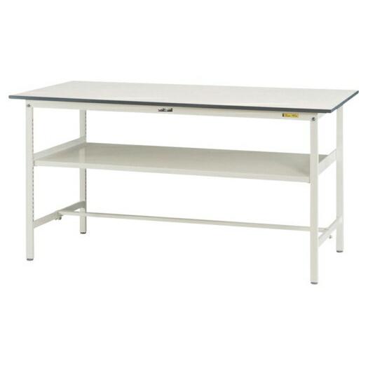 ○u.ヤマキン/山金工業【SUPH-1275F-WW】ワークテーブル 150シリーズ