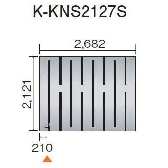 ●ダイキン 床暖房パネル(床材分離型)【K-KNS2127S】ホッとエコ フロアパネル〔EA〕 ダイキン（DAIKIN） ○ダイキン 床暖房パネル(床材分離型) 【K