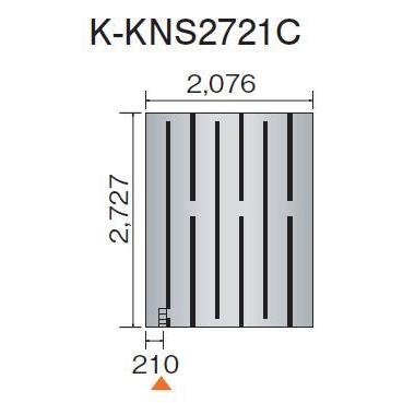●ダイキン 床暖房パネル(床材分離型)【K-KNS2721C】ホッとエコ フロアパネル〔EA〕 ダイキン（DAIKIN） ○ダイキン 床暖房パネル(床材分離型) 【K