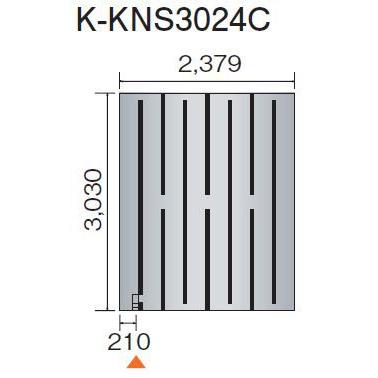 ●ダイキン 床暖房パネル(床材分離型)【K-KNS3024C】ホッとエコ フロアパネル〔EA〕 ダイキン（DAIKIN） ○ダイキン 床暖房パネル(床材分離型) 【K