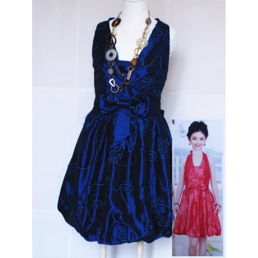 クーポンで半額 ドレス パーティー 結婚式 演奏会 発表会 ワンピース ミニ丈 ノースリーブ 青 紺 きれいめ ショートワンピース フォーマル お呼ばれ 二次会 2a Clover Depot 通販 Yahoo ショッピング