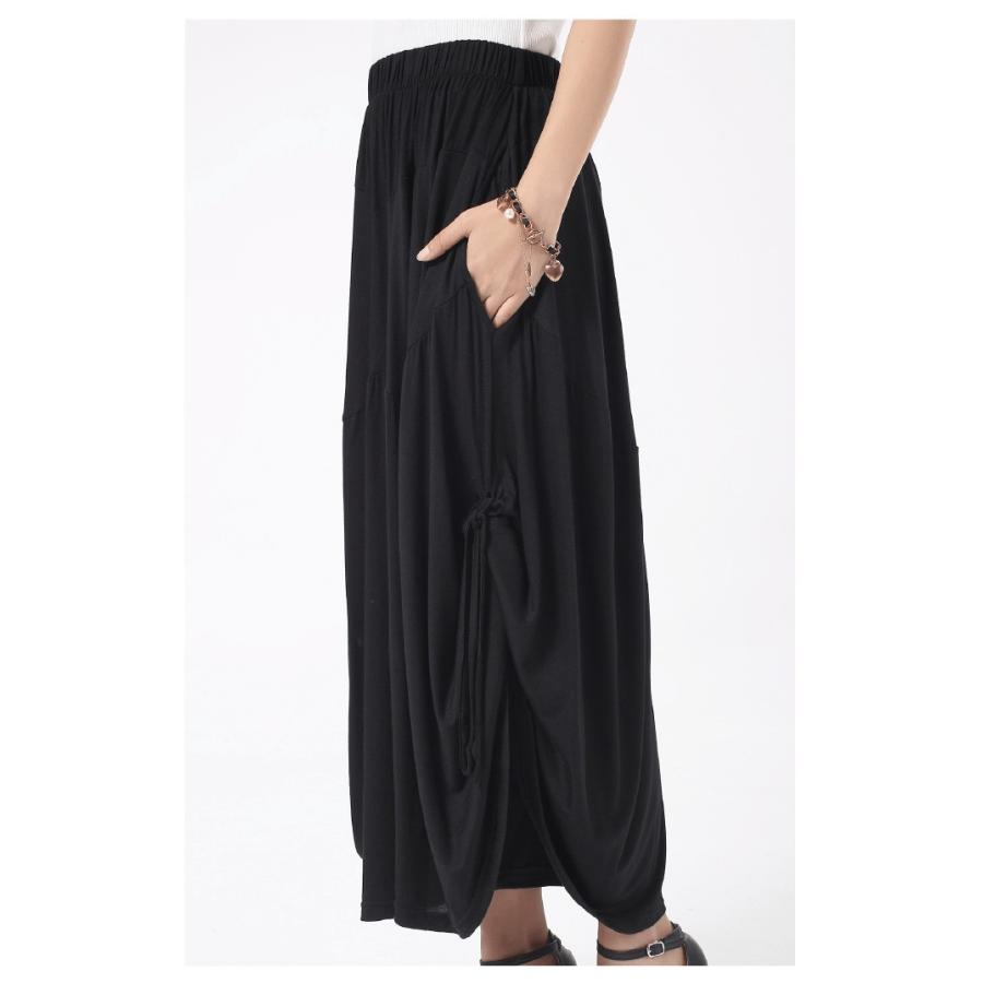 ガウチョパンツ レディース フレアパンツ ワイドパンツ スカーチョ
