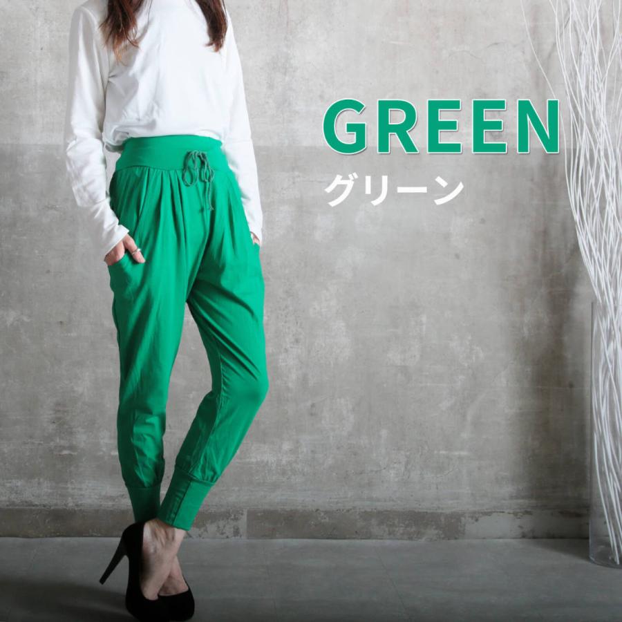 salsation グリーン サルエルパンツ salsation サルセーション新作 ダークグリーン ショートパンツ