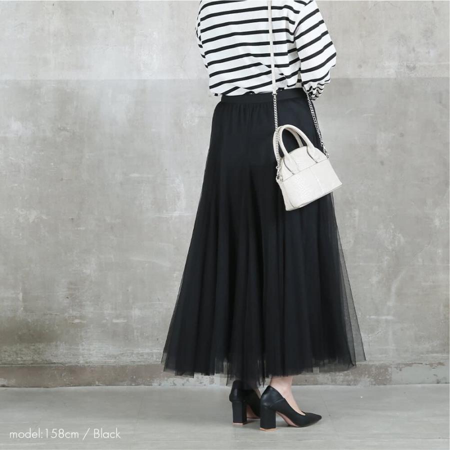 選べる福袋B チュールスカート ふんわり ロング ボリューム 大人 透け