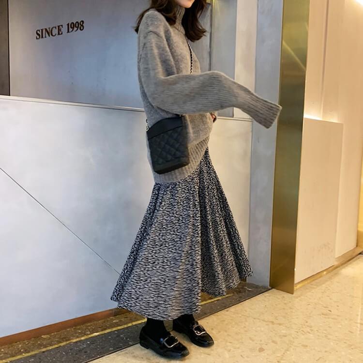 スカート ロングスカート フレアスカート レディース ミモレ マキシ 夏 春 花柄 コーデ 白 ホワイト 赤 レッド イエロー 黒 ブラック フリーサイズ ウエストゴム D Clover Depot 通販 Yahoo ショッピング