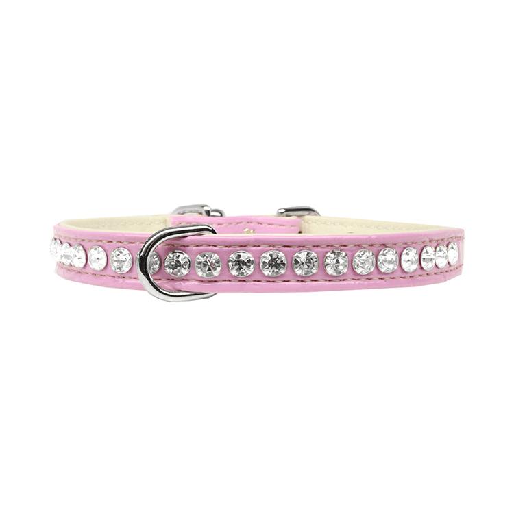 クロコ調キラキラストーン ドッグカラー 犬用首輪 |  | 02