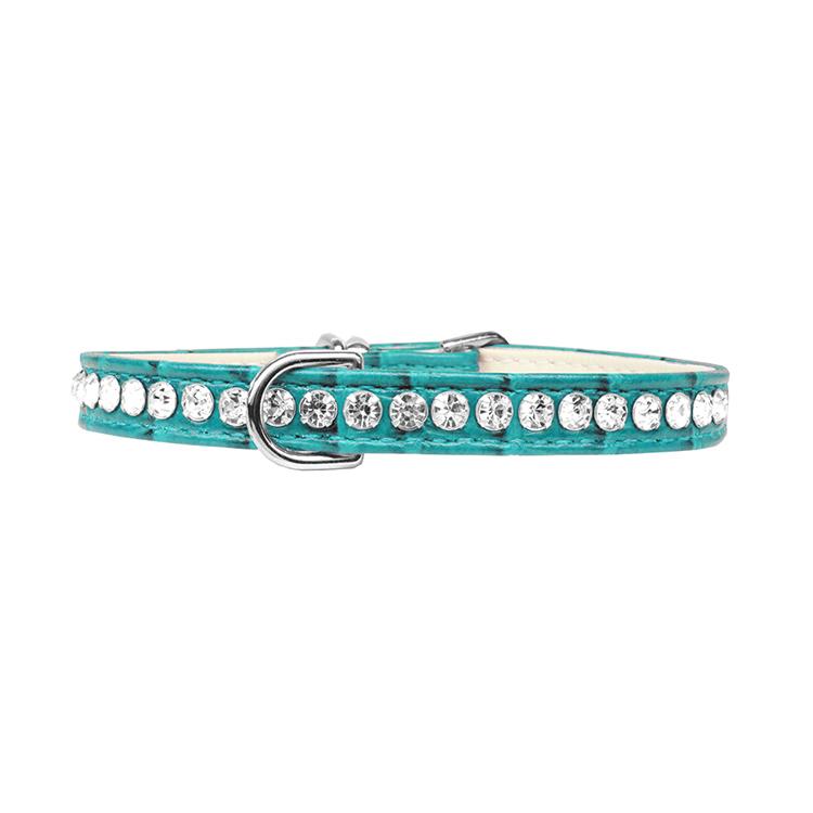 クロコ調キラキラストーン ドッグカラー 犬用首輪 |  | 04