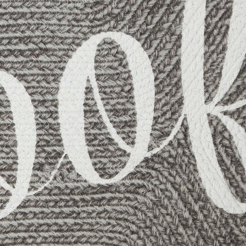 Woof 骨型 bone ペットボウルマット お食事用マット グレー |  | 03