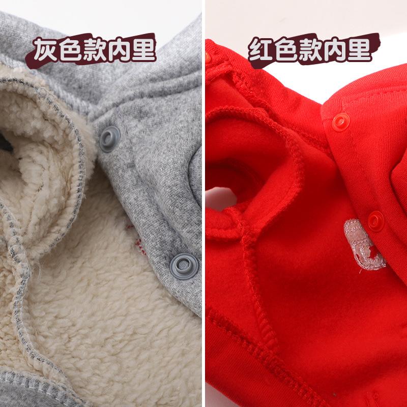 犬服 トレーナー PARISアップリケ  2カラー  グレー / レッド |  | 04