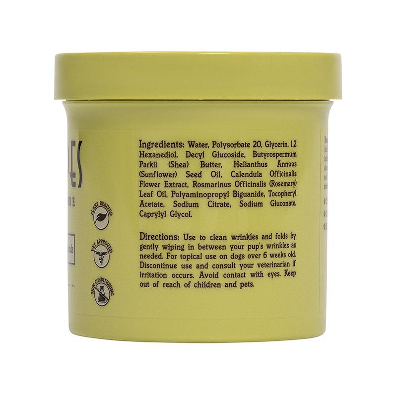 natural DOG COMPANY ナチュラルドッグカンパニーWrinkle Soother Wipes シワ用ワイプ100枚 |  | 01