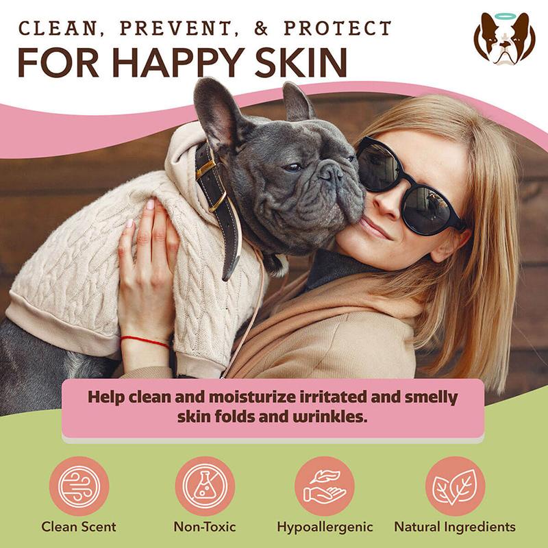 natural DOG COMPANY ナチュラルドッグカンパニーWrinkle Soother Wipes シワ用ワイプ100枚 |  | 06