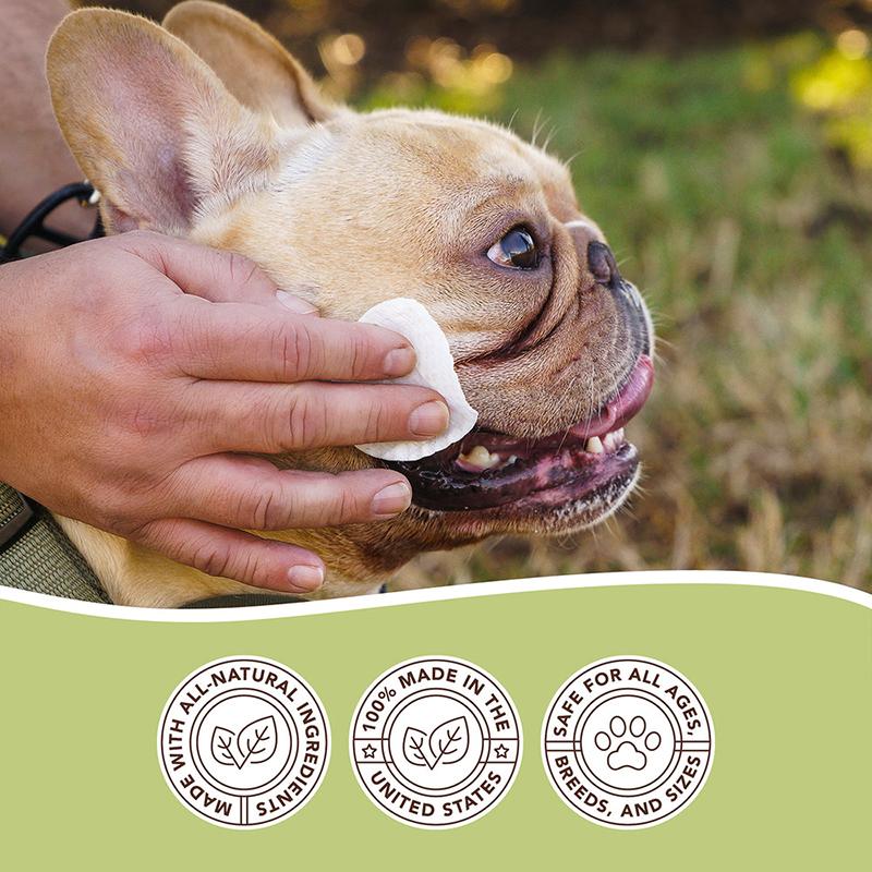 natural DOG COMPANY ナチュラルドッグカンパニーWrinkle Soother Wipes シワ用ワイプ100枚 |  | 08