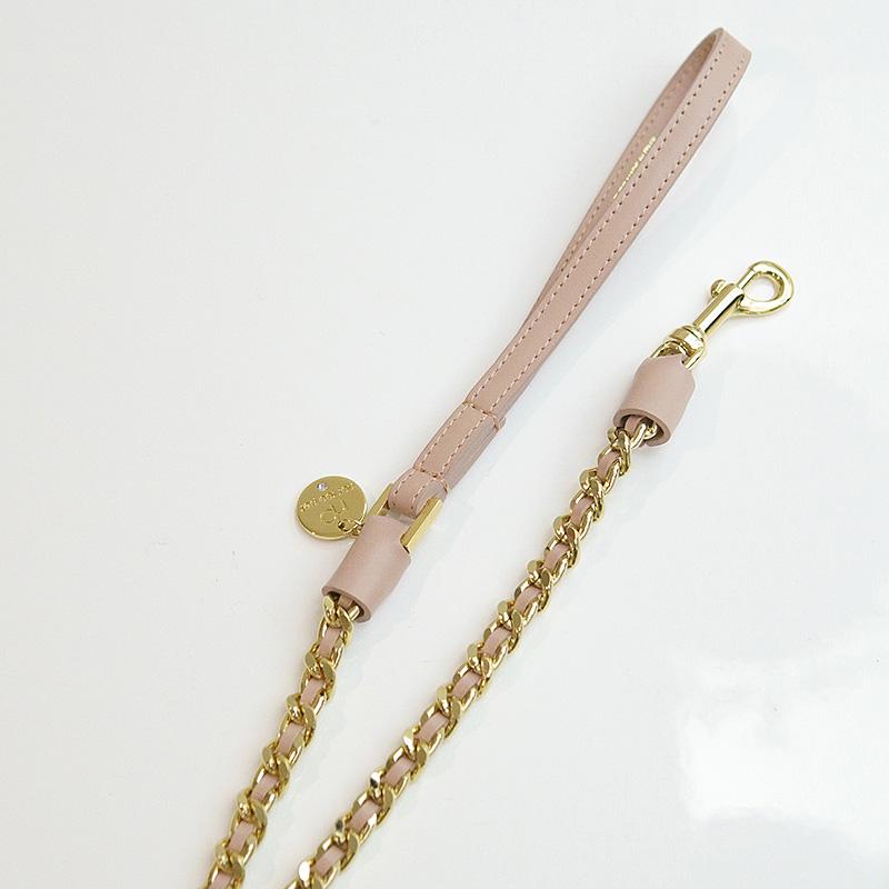 not too pet イタリア製 レザー×チェーン ドッグリード ICON LEASH