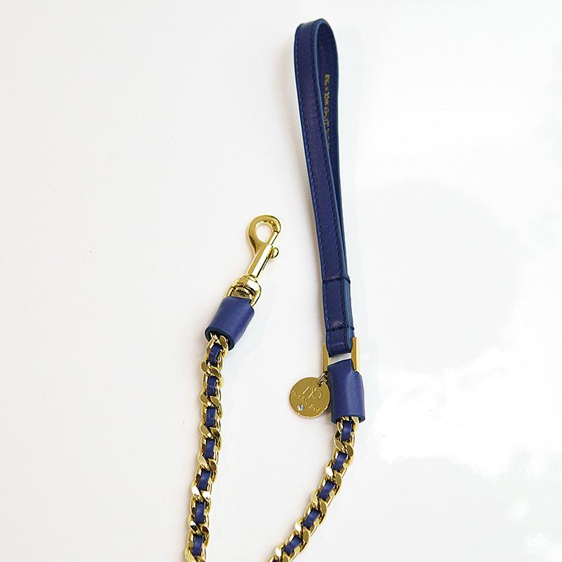 not too pet イタリア製 レザー×チェーン ドッグリード ICON LEASH