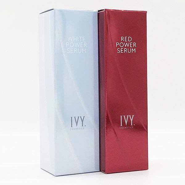 ◇お得な2種セット◇アイビー レッドパワーセラム + ホワイトパワー ...
