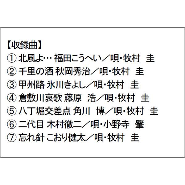 音声多重ＤＶＤカラオケ ＢＥＶシリーズ  「音声多重ＤＶＤカラオケ ２０２３年下半期 演歌ベスト盤 男性編」 |  | 01