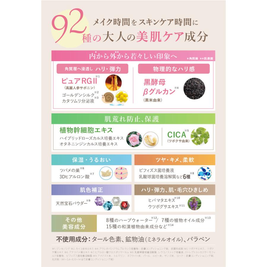 【クーポン】ヴィブリアン エスプリーナ RG2+ ジュエルカラー＆ロングフィット パーフェクトスキン セラムファンデーション |  | 06