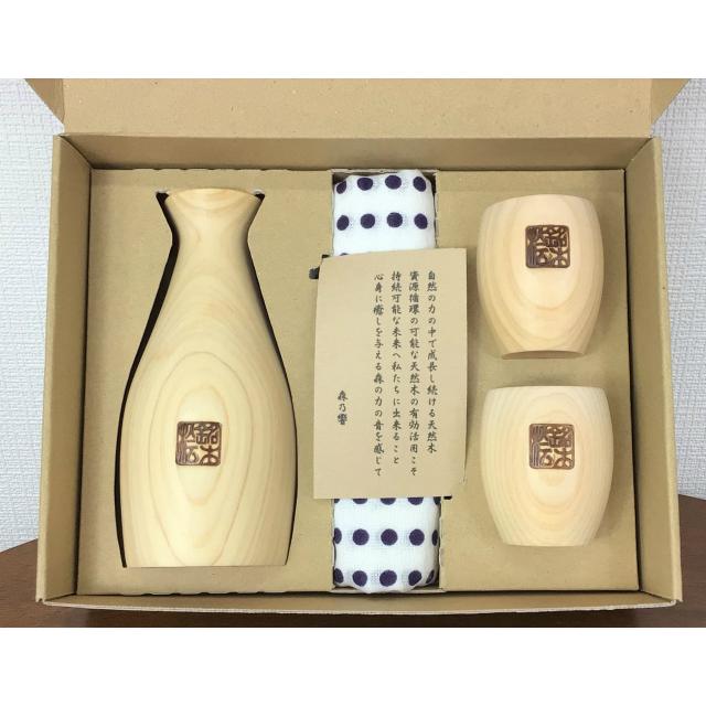森乃響　雅（みやび）〜檜　とっくりおちょこ〜 |  | 01