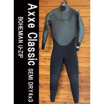 AXXE CLASSIC （アックスクラシック）BOHEMIAN HYBRID U-ZIP 4x3mm メンズセミドライ【送料無料】ALL BLACK  : axx-22fw-001 : CLOVER SURF - 通販 - Yahoo!ショッピング