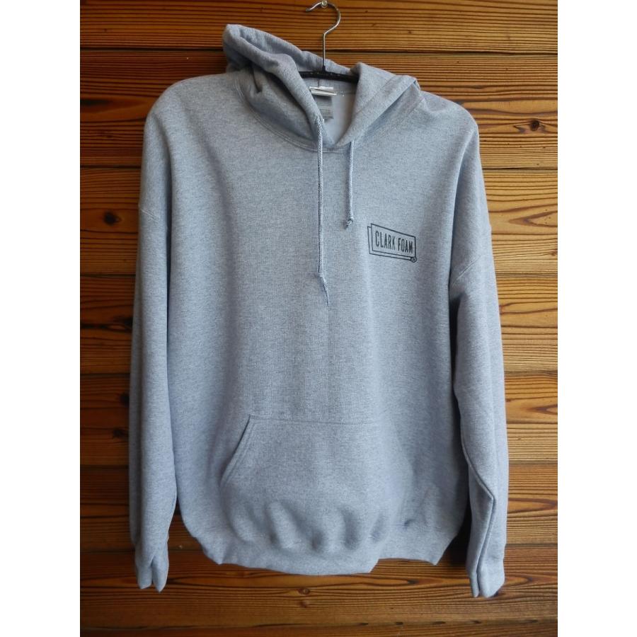 正規品○CLARK FOAM（クラークフォーム）○パーカー GREY : CLOVER