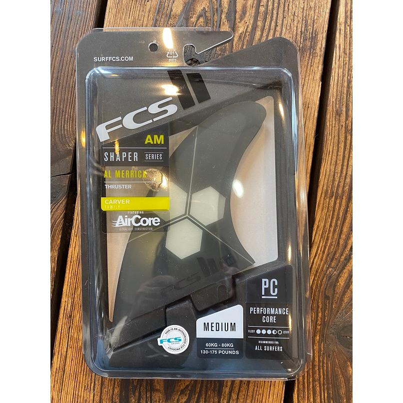 FCS2 CARVER PC CARBON Mサイズ FCS II CARVER TRI FIN SET - FCS JAPAN